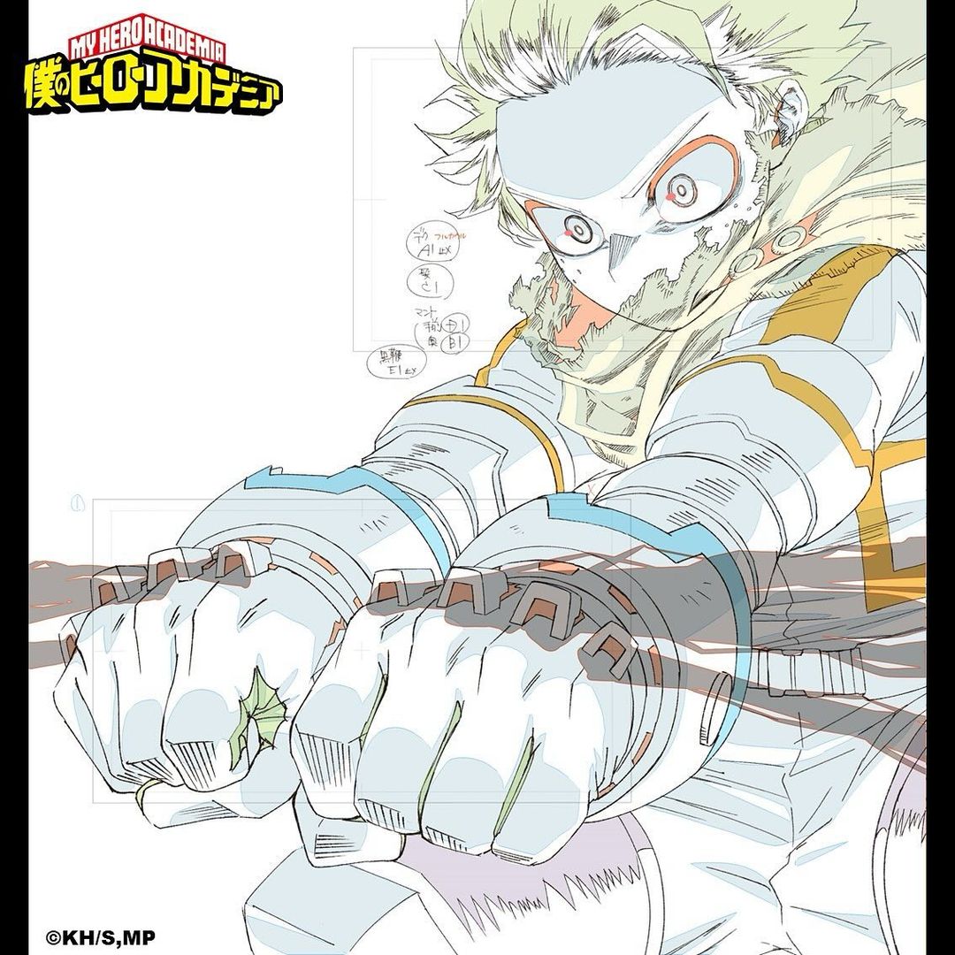 anna_yamaguchi, genga, my_hero_academia, my_hero_academia_series, production_materials