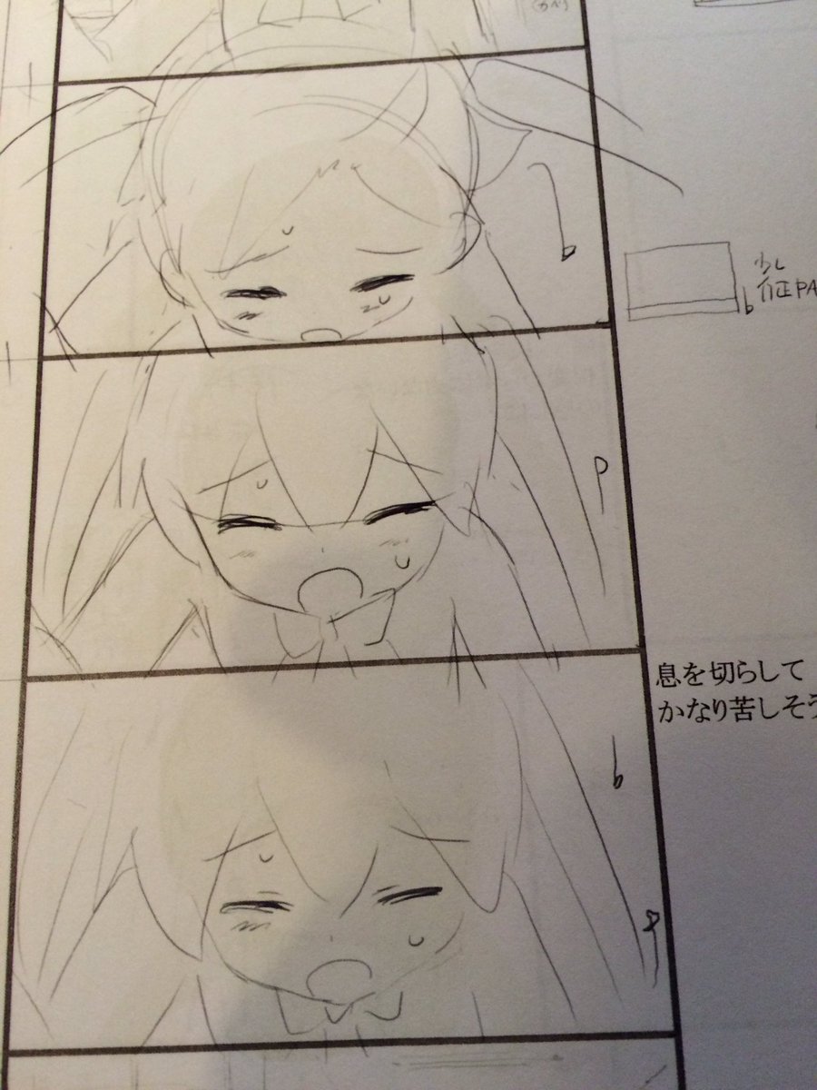 kiniro_mosaic, kiniro_mosaic:_pretty_days, motoki_tanaka, production_materials, storyboard