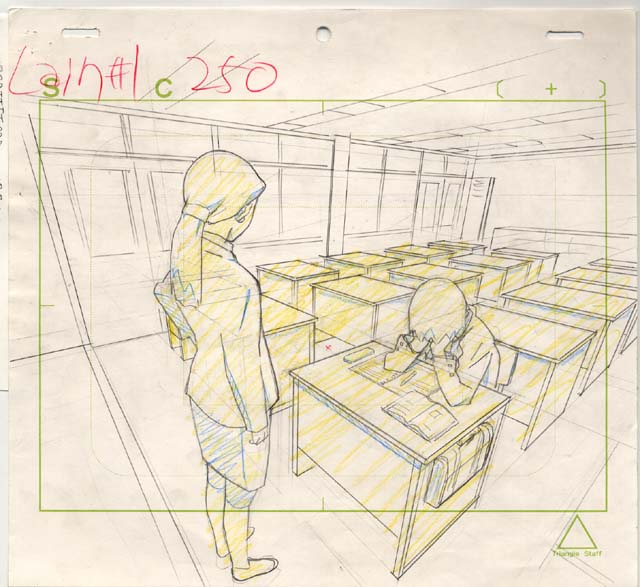 genga, layout, production_materials, serial_experiments_lain, takahiro_kishida