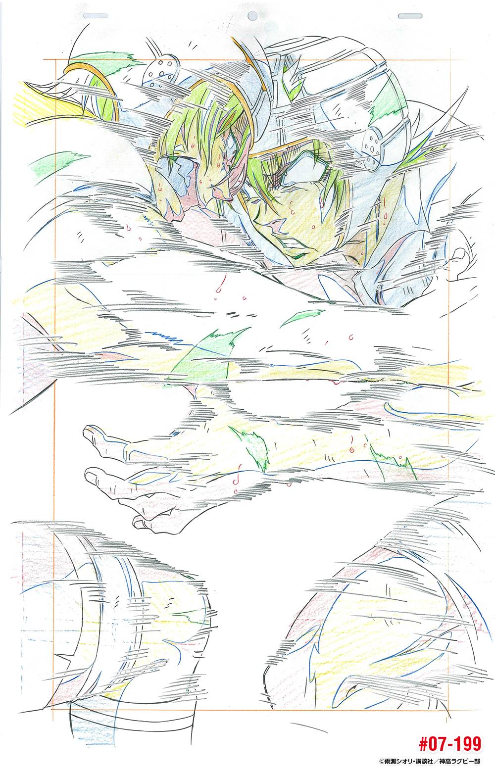 all_out!!, artist_unknown, genga, production_materials