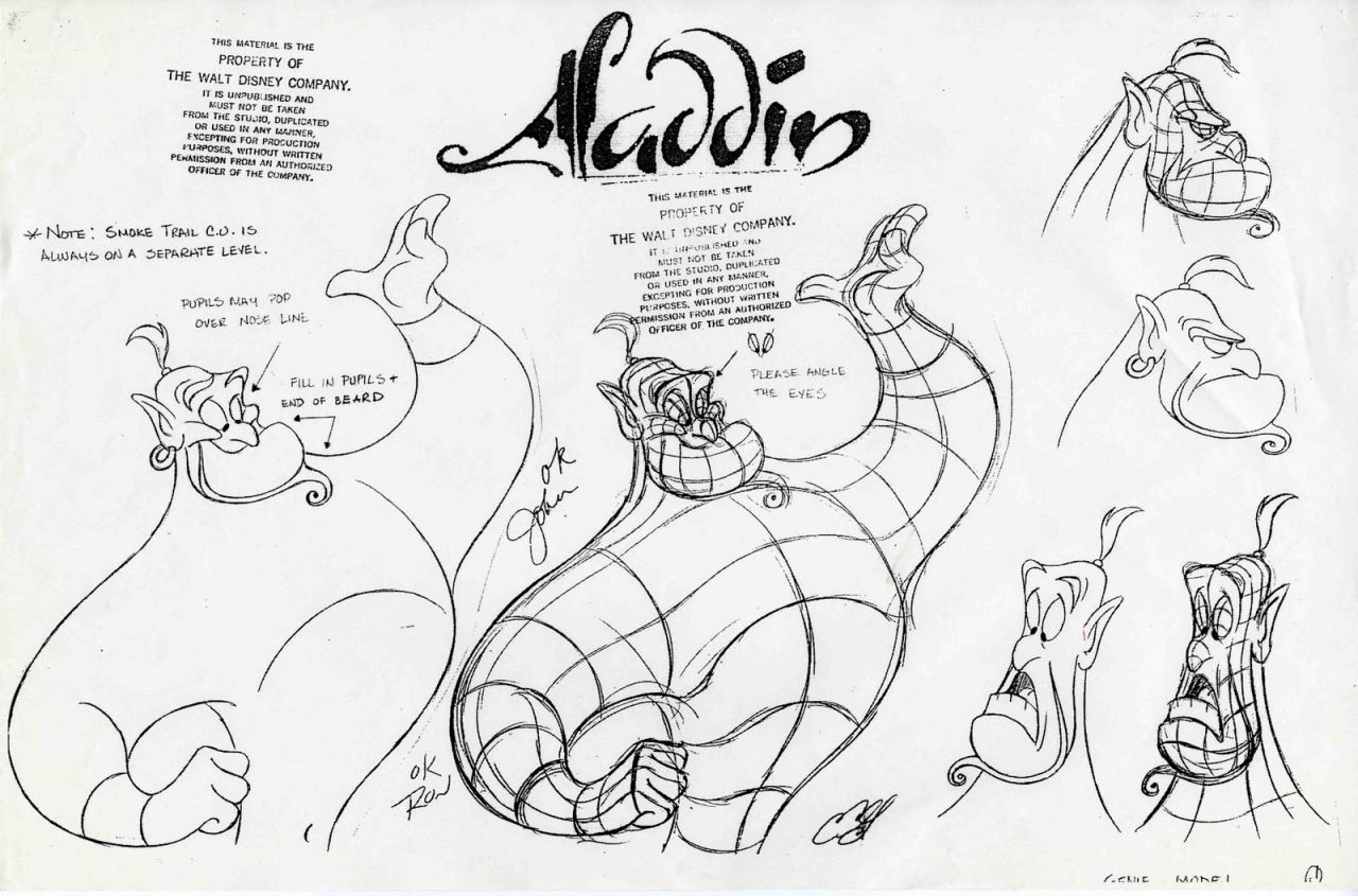 aladdin, aladdin_series, character_design, eric_goldberg, production_materials, settei, western