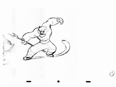 animated, fighting, genga, kung_fu_panda, kung_fu_panda_series, production_materials, rodolphe_guenoden, western
