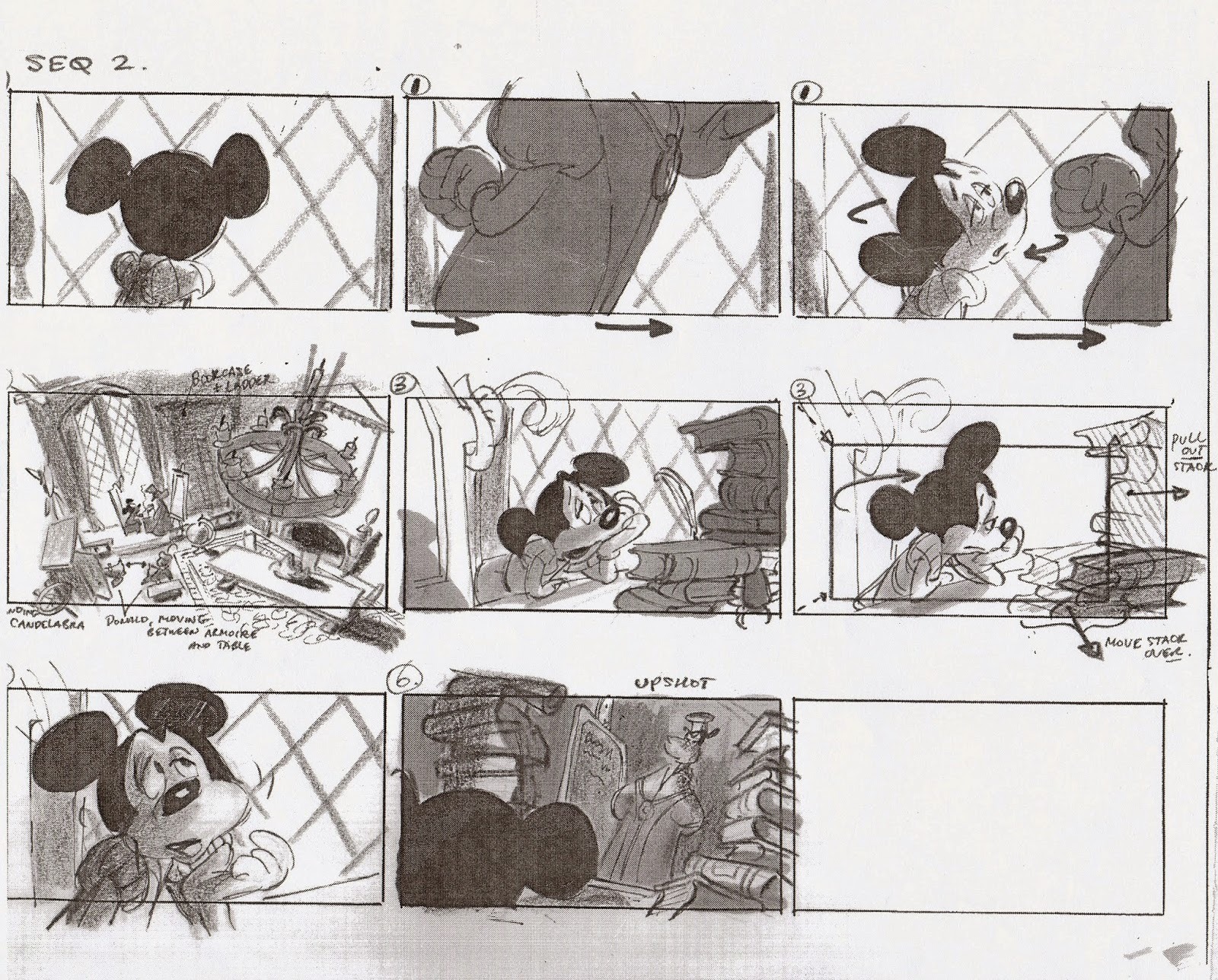daan_jippes, mickey_mouse, production_materials, storyboard, the_prince_and_the_pauper, western