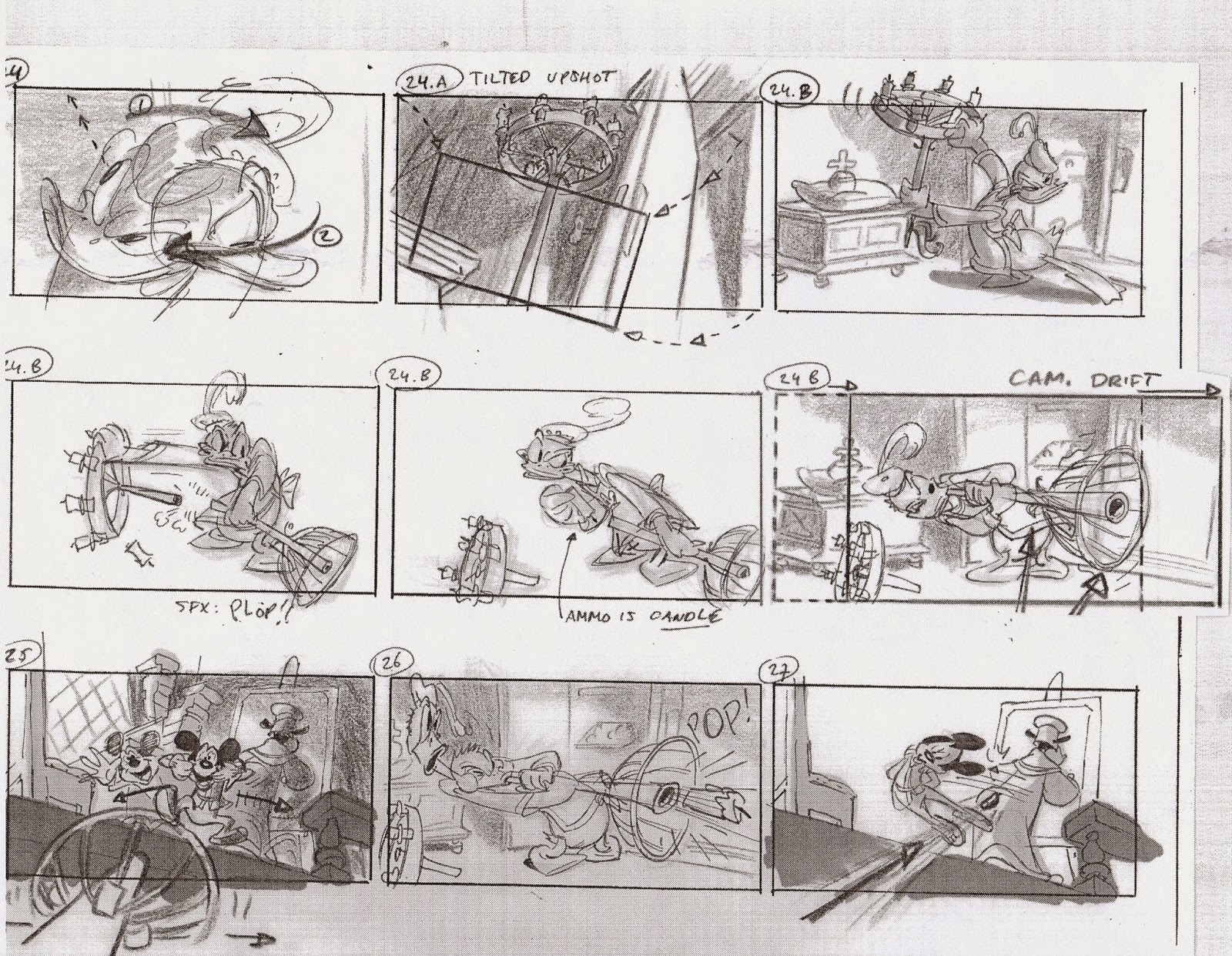 daan_jippes, mickey_mouse, production_materials, storyboard, the_prince_and_the_pauper, western