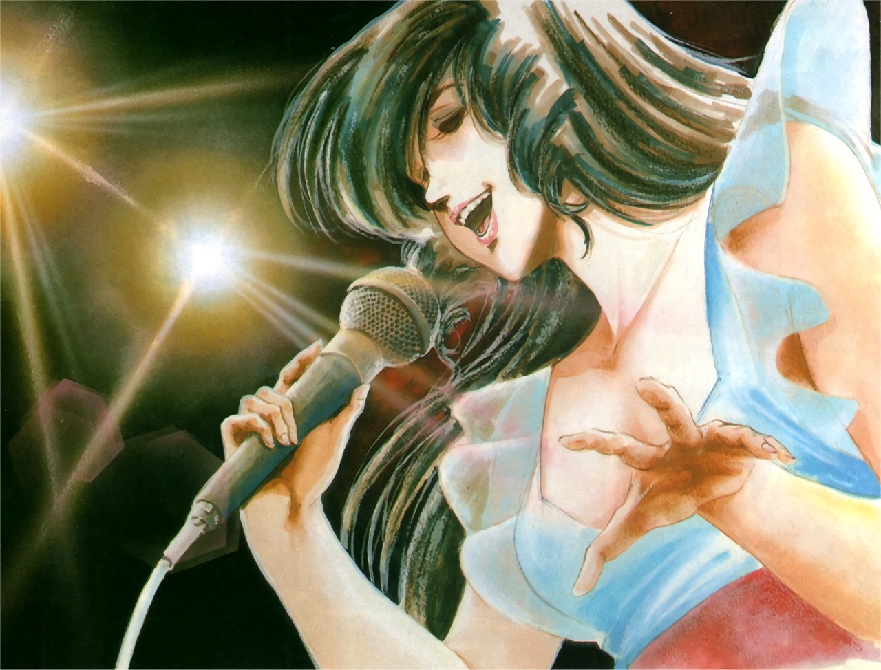 haruhiko_mikimoto, illustration, macross_saga, sdf_macross:_do_you_remember_love?