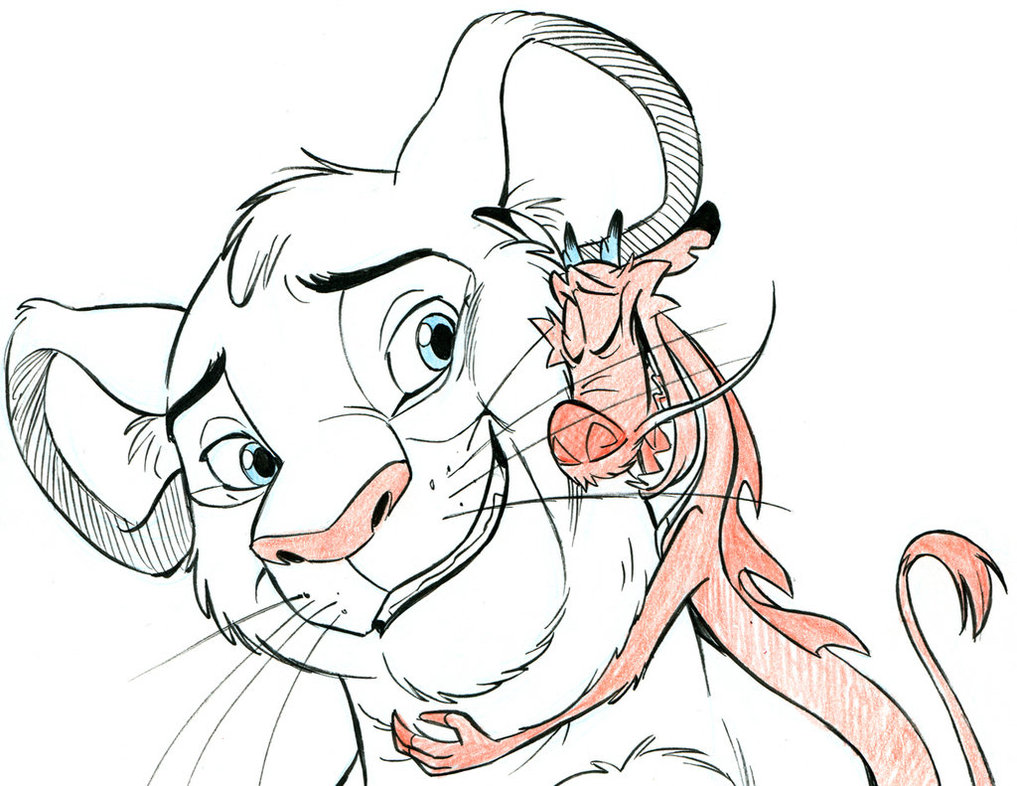 illustration, mulan, the_lion_king, the_lion_king_series, tom_bancroft, web, western