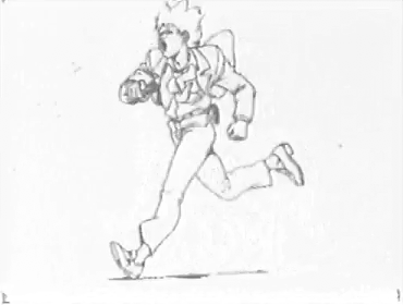animated, genga, production_materials, running, yoshiyuki_sadamoto