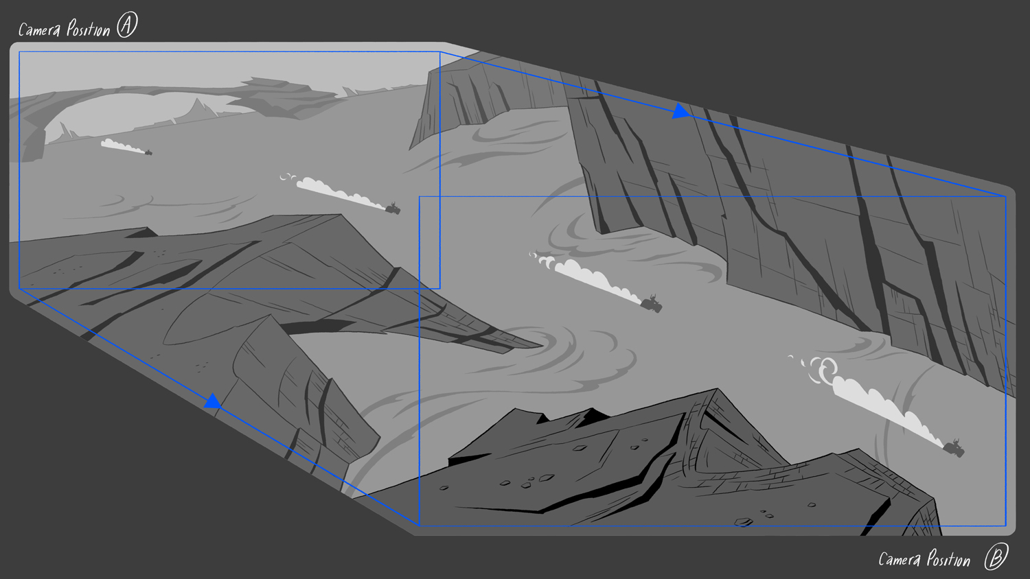 layout, lou_romano, production_materials, samurai_jack, samurai_jack_(2017), western