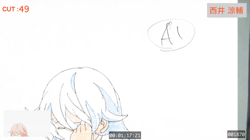 animated, genga, genga_comparison, nihonbashi_koukashita_r_keikaku, production_materials, ryosuke_nishii