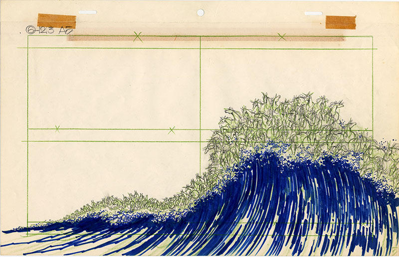 layout, production_materials, tadakatsu_yoshida, the_last_unicorn