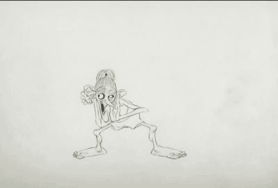 animated, genga, ken_harris, production_materials, richard_williams, running, the_animator's_survival_kit, the_thief_and_the_cobbler