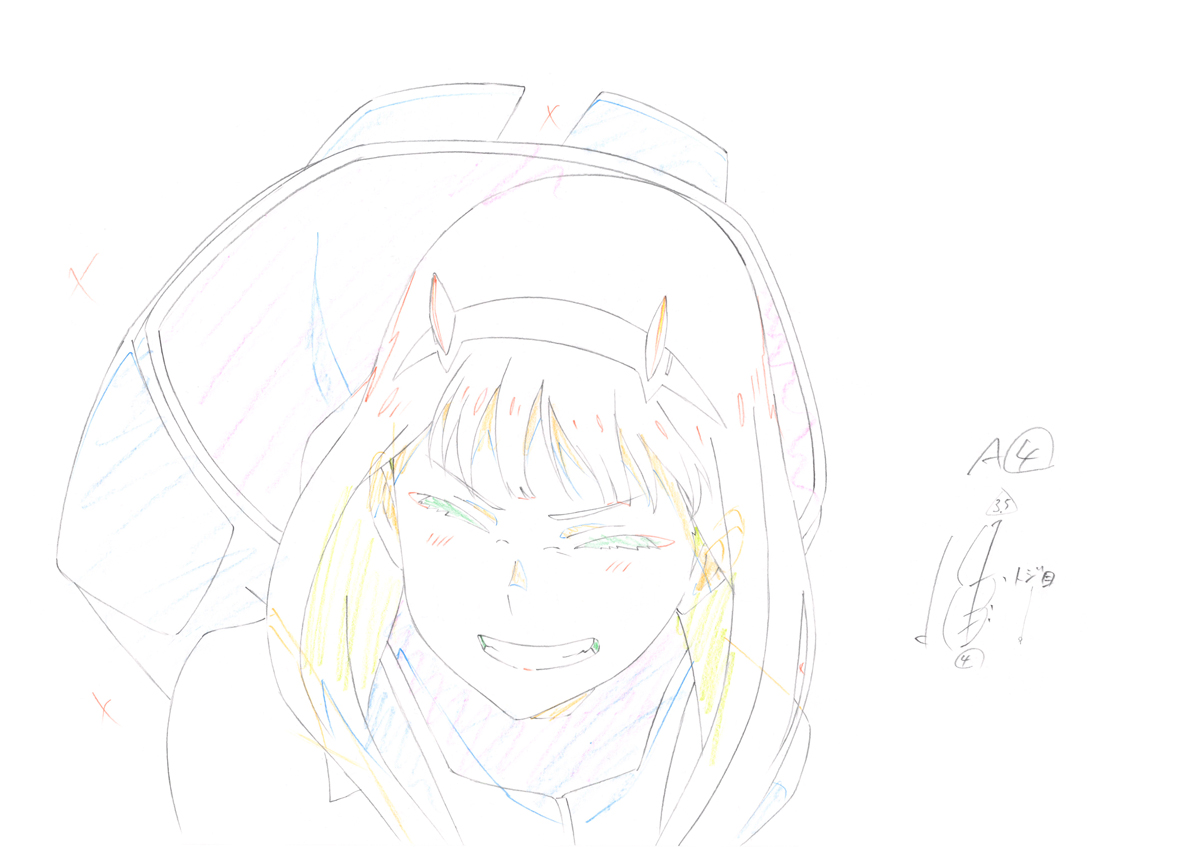 darling_in_the_franxx, genga, production_materials, shiori_miyazaki