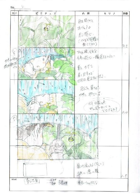 akihiko_yamashita, green_coop, production_materials, storyboard, trash_studio_commercial