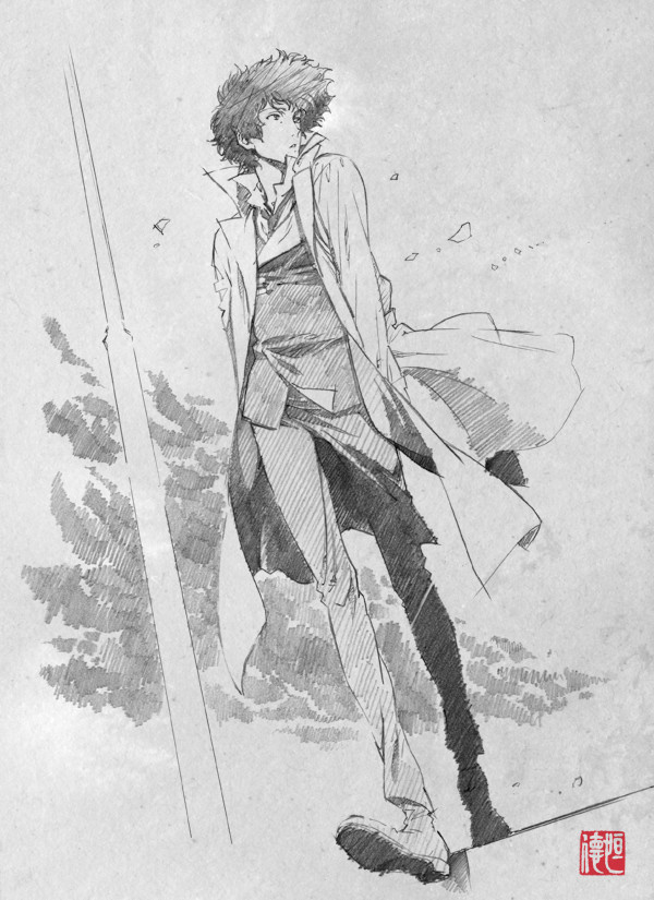 cowboy_bebop, illustration, tsunenori_saito, web