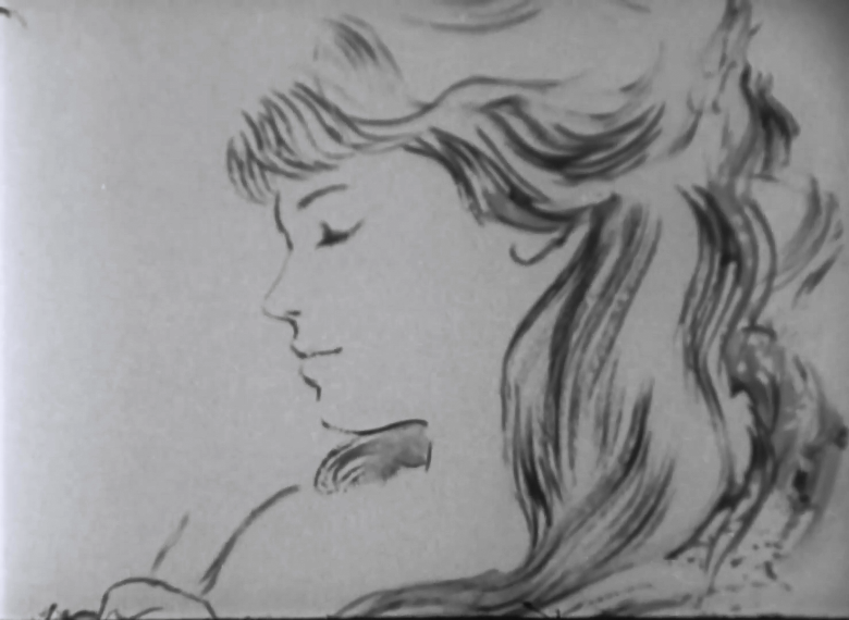 girl_fondling_flower, richard_williams, screencap, western