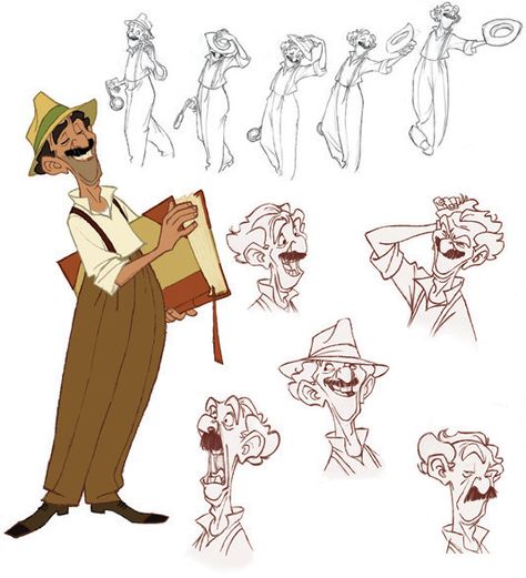 character_design, giacomo's_secret, production_materials, sergio_pablos, settei, western