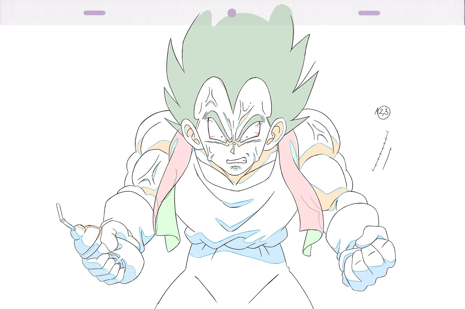 dragon_ball_series, dragon_ball_super, dragon_ball_super:_broly, genga, ken_arto, production_materials