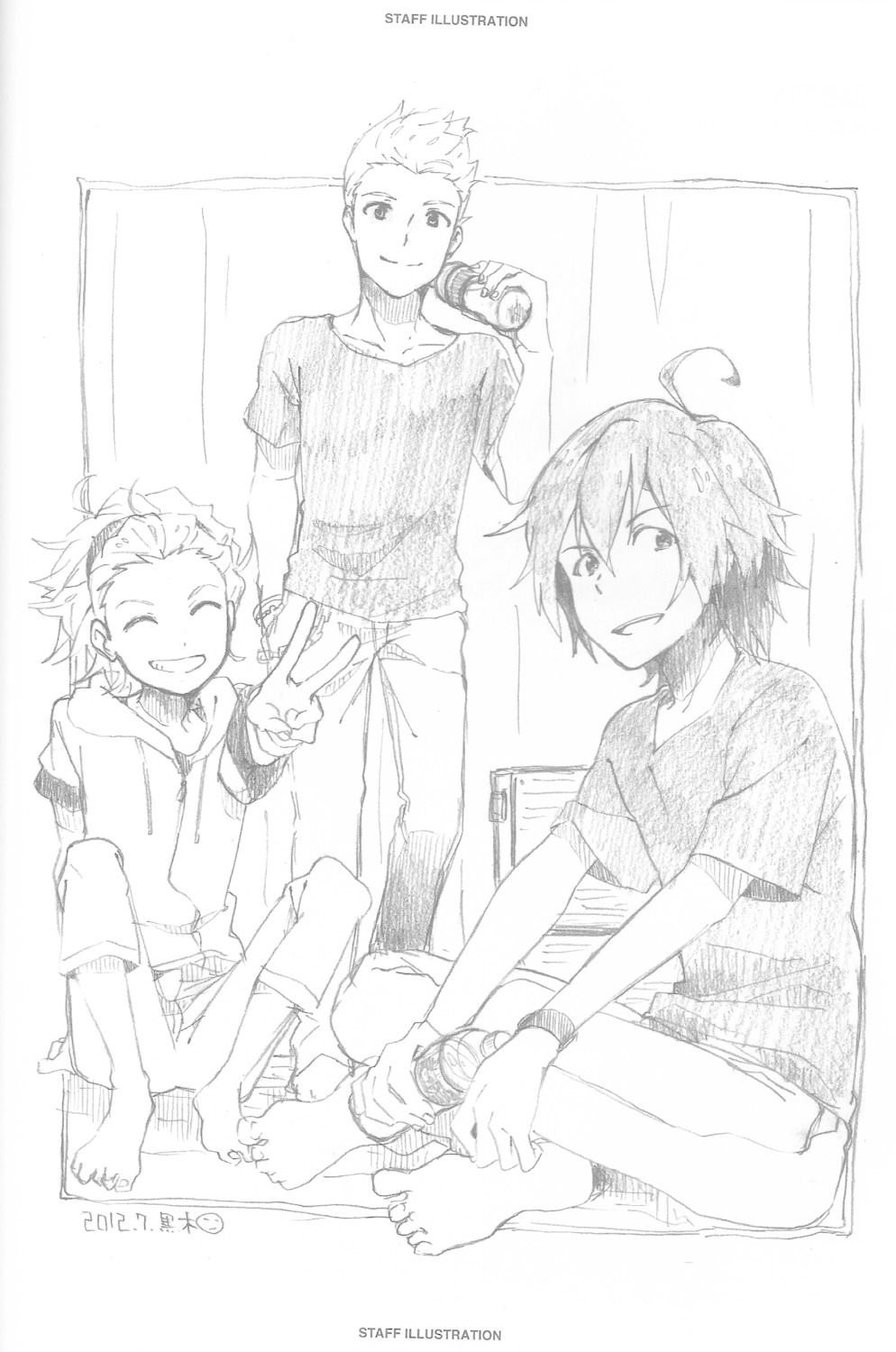 illustration, miyuki_kuroki, the_idolmaster, the_idolmaster_series