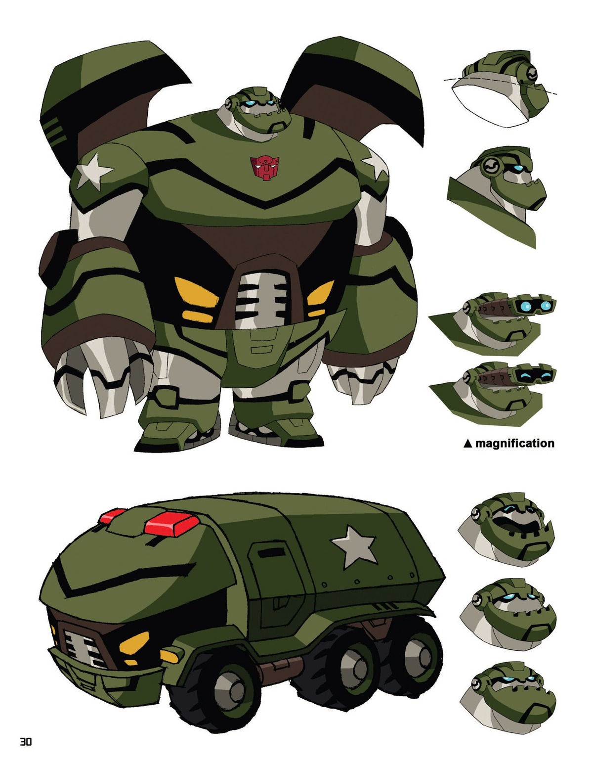 character_design, concept_art, derrick_j_wyatt, mecha, production_materials, settei, transformers_animated, transformers_series, western
