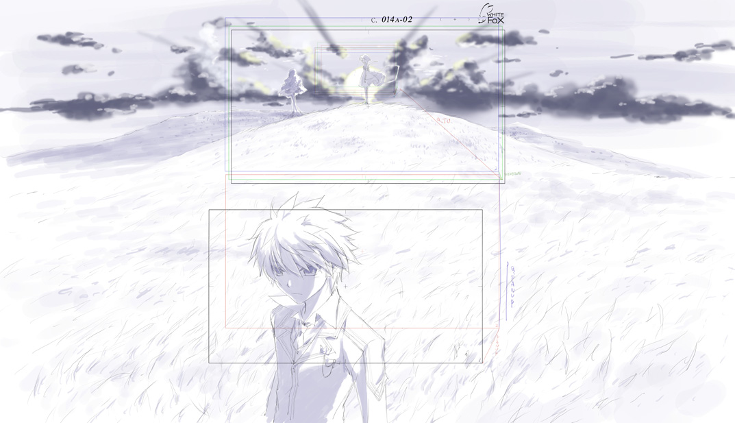 genga, motoki_tanaka, production_materials, rewrite, rewrite_(game)