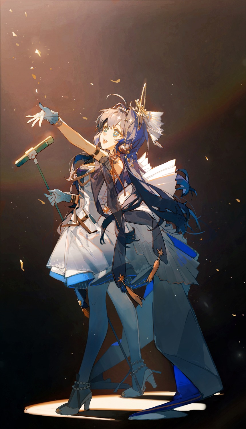 arknights, astesia_(arknights), ciloranko, heels, uniform