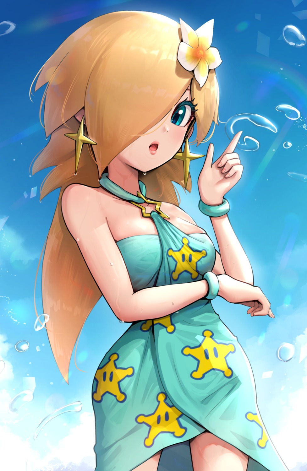 dress, gonzarez, mario_(series), rosalina, super_mario_galaxy