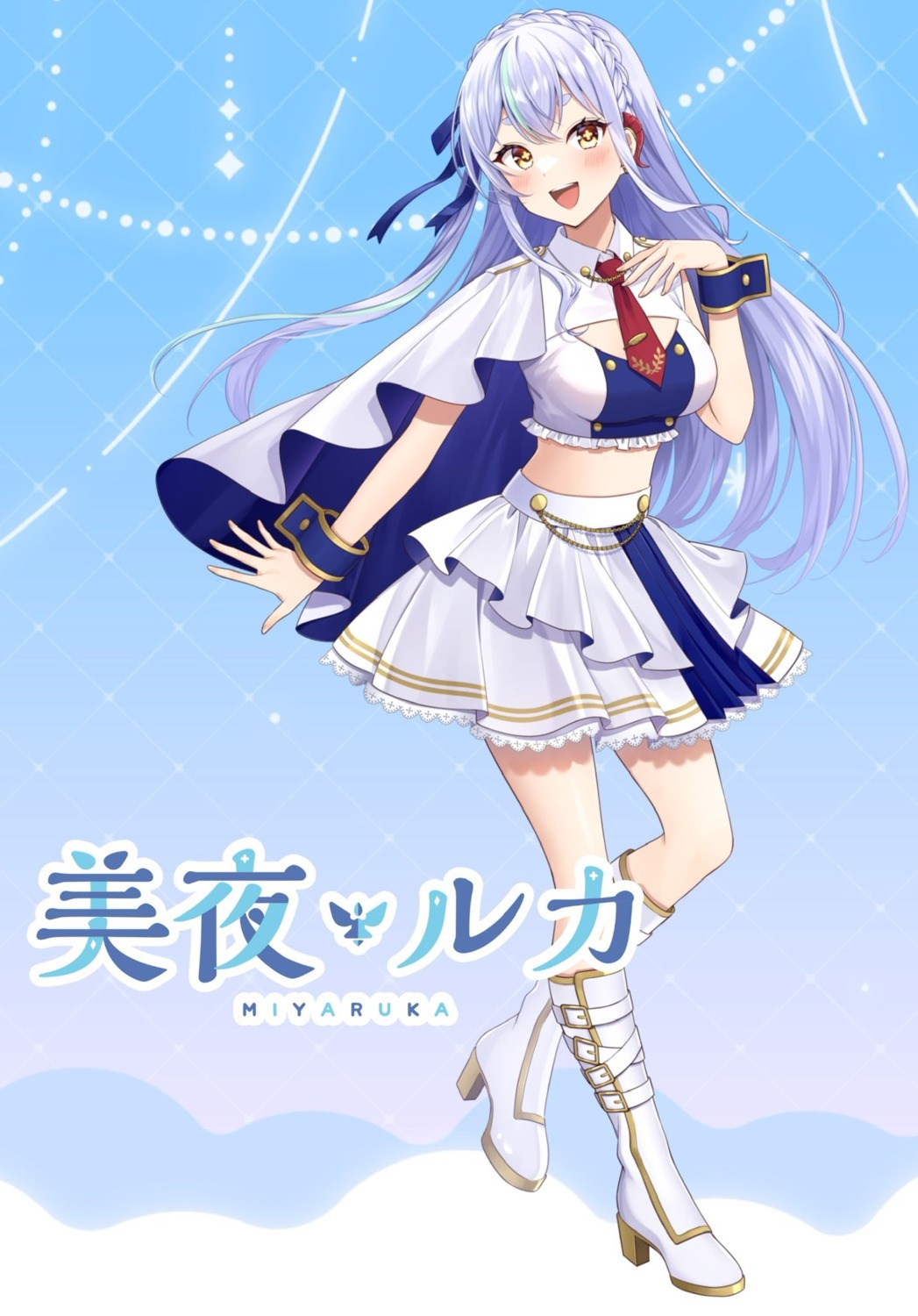 haruyuki_14, heels, uniform