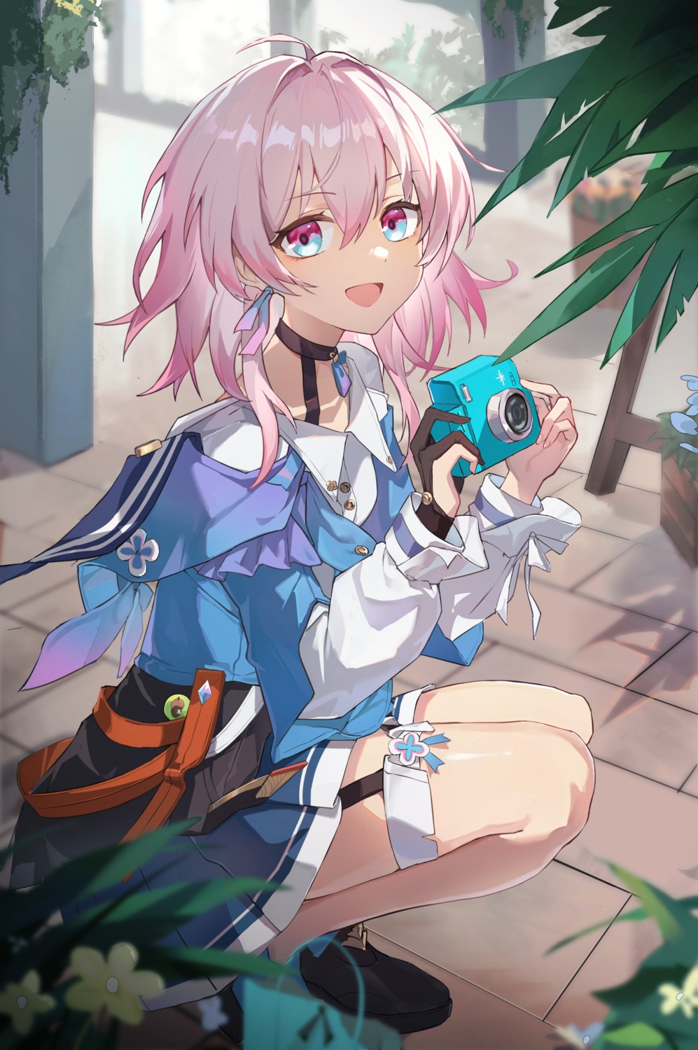 chenmu_sora, garter, honkai:_star_rail, march_7th, seifuku