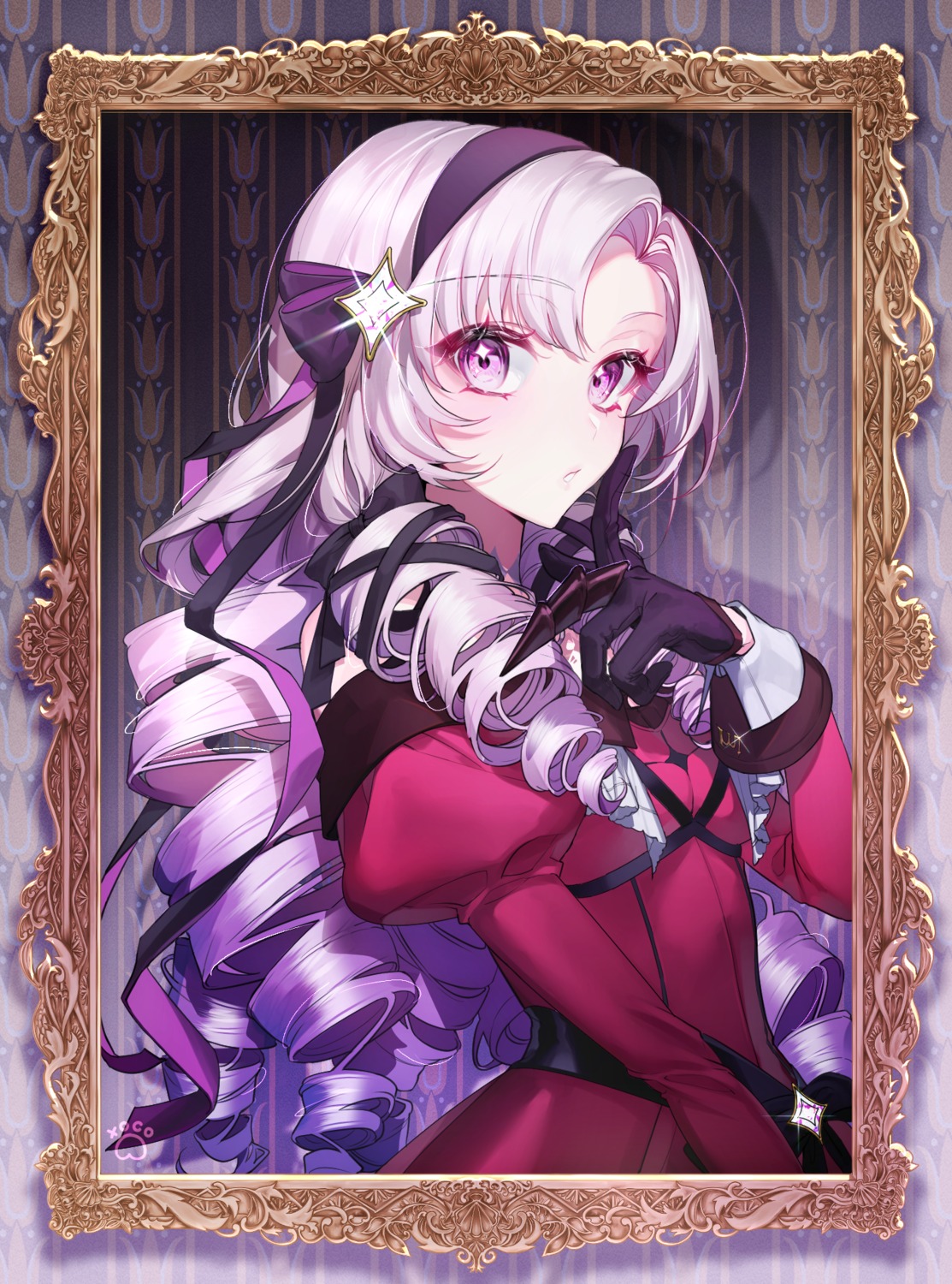 dress, hyakumantenbara_salome, nijisanji, tattoo, xoco