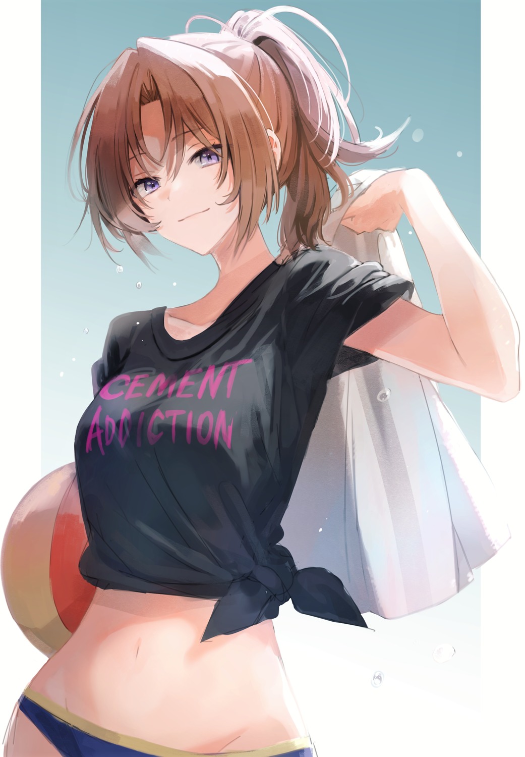 bikini, hibike!_euphonium, monsieur, nakagawa_natsuki, swimsuits