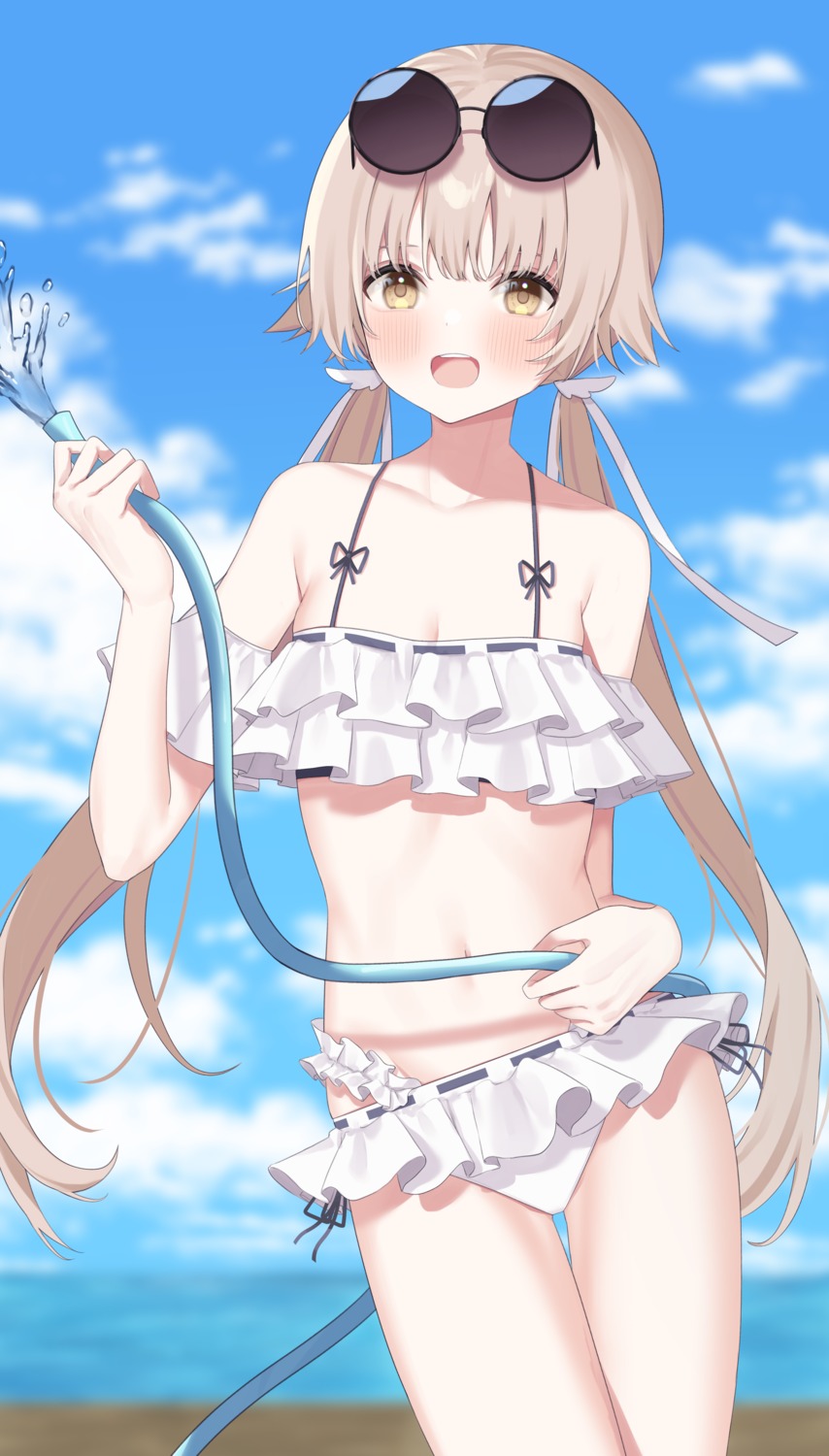 ajitani_hifumi, bikini, blue_archive, megane, swimsuits, yuteke_key