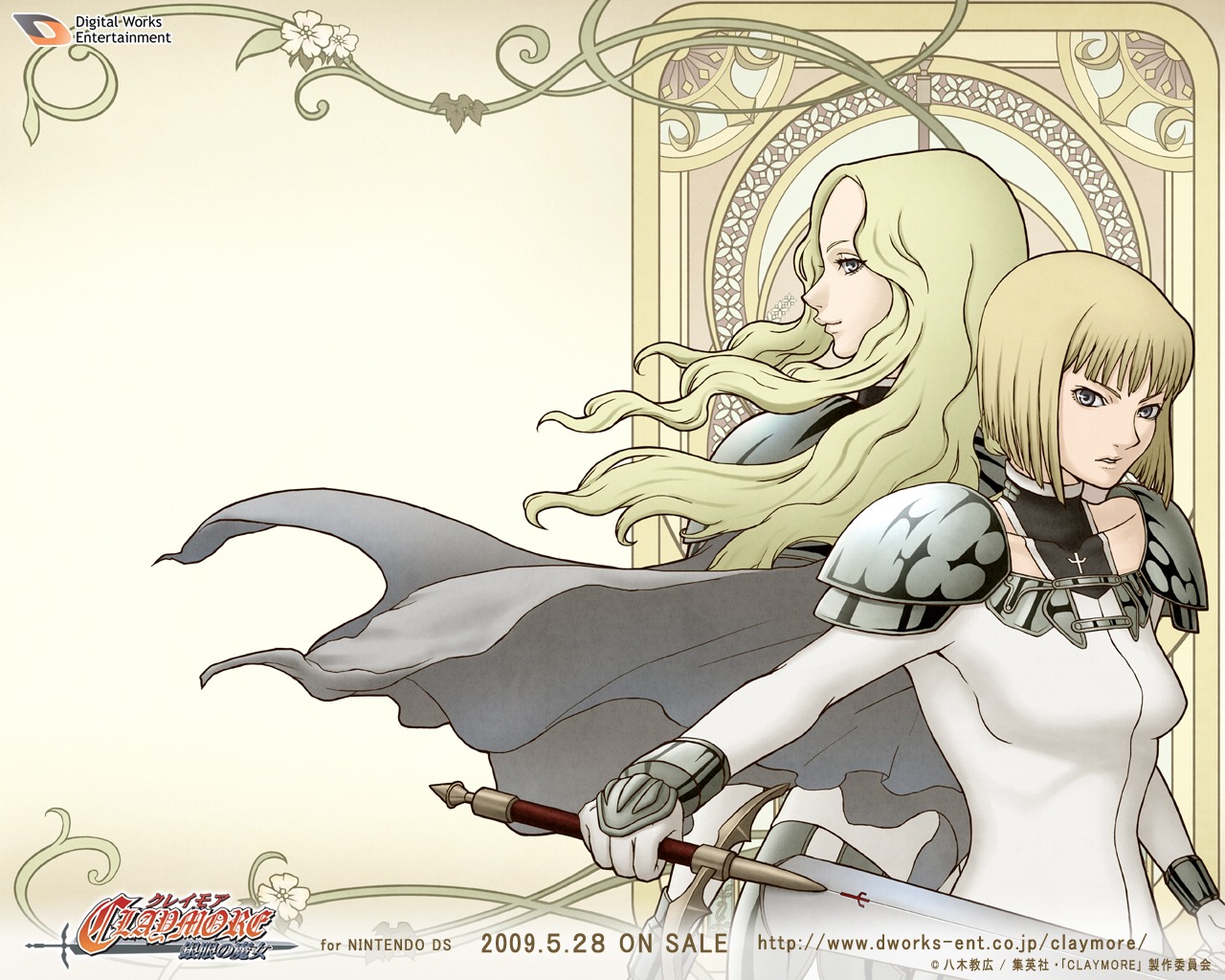 clare, claymore, teresa, wallpaper
