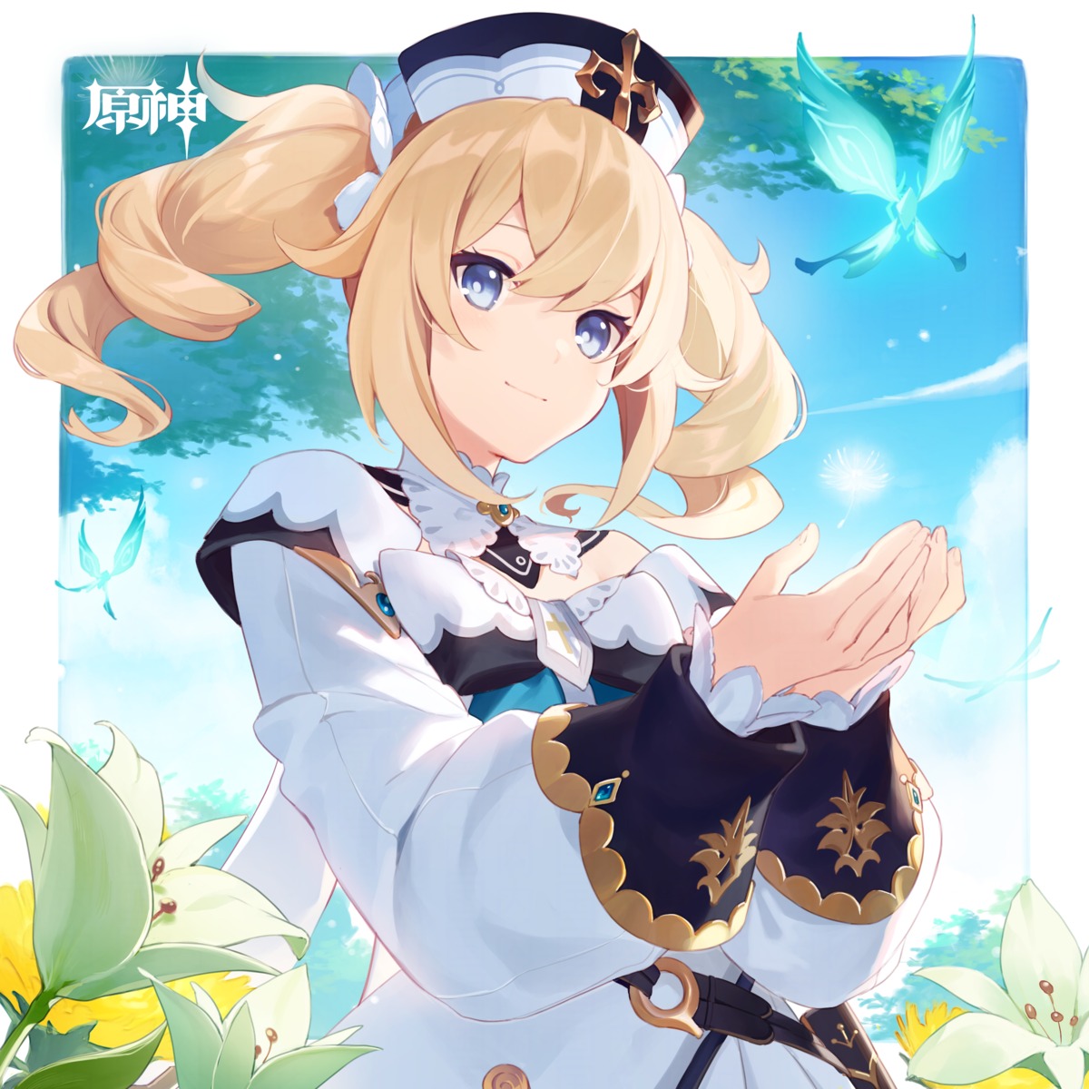 asahikawa_hiyori, barbara_(genshin_impact), genshin_impact
