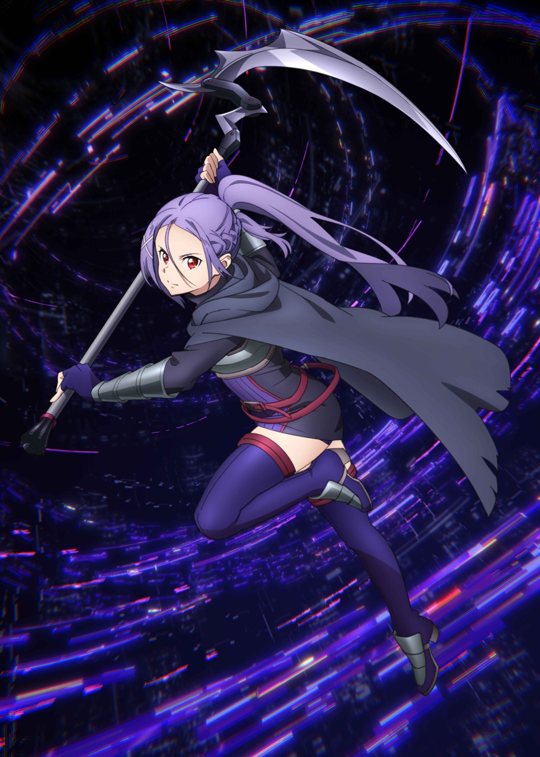 armor, heels, mito_(sword_art_online), sword_art_online, sword_art_online_progressive, tagme, thighhighs, weapon