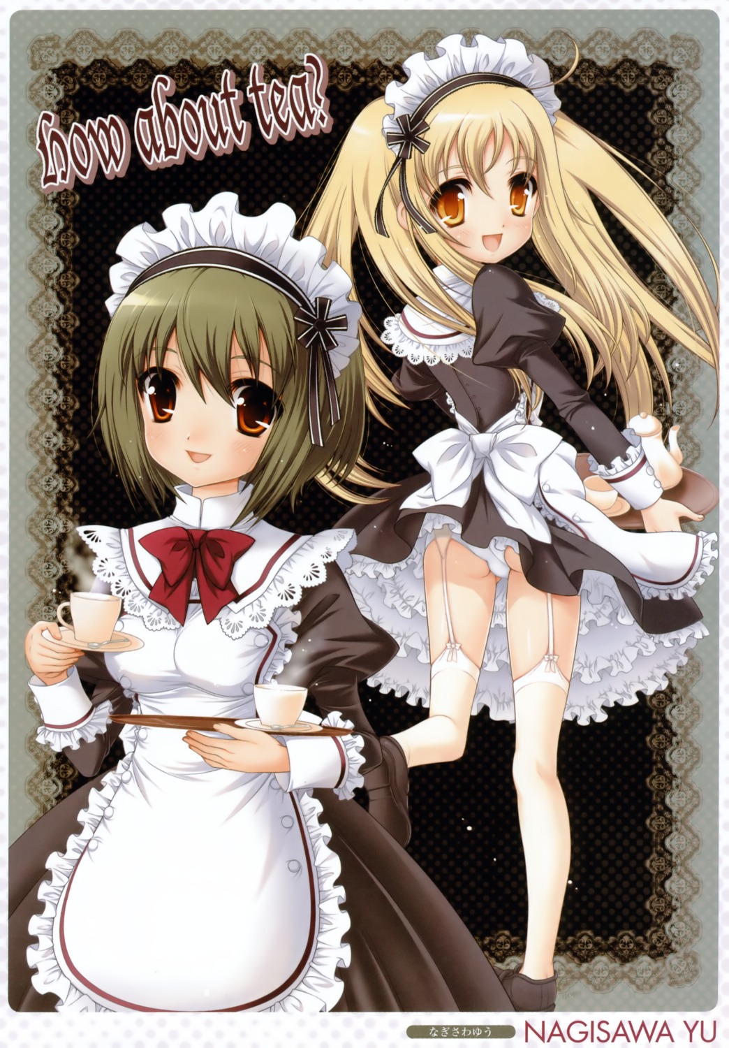 garter_belt, maid, nagisawa_yuu, pantsu, stockings, thighhighs