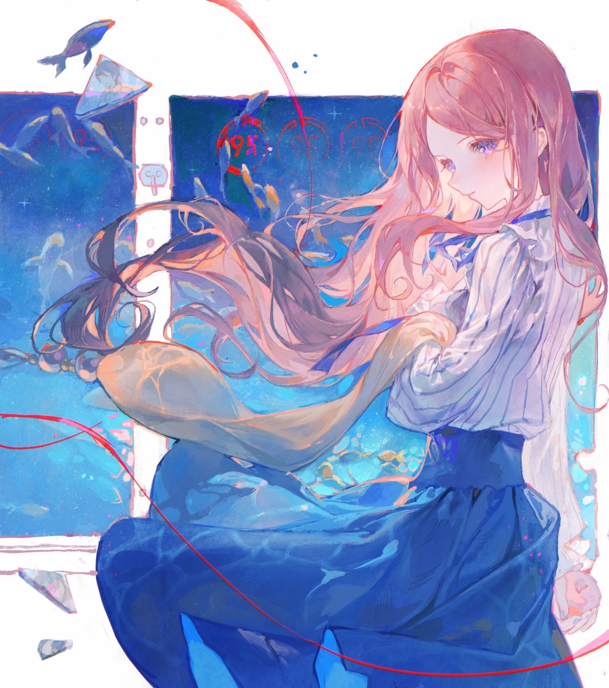 matcha, mawaru_penguindrum, takakura_himari