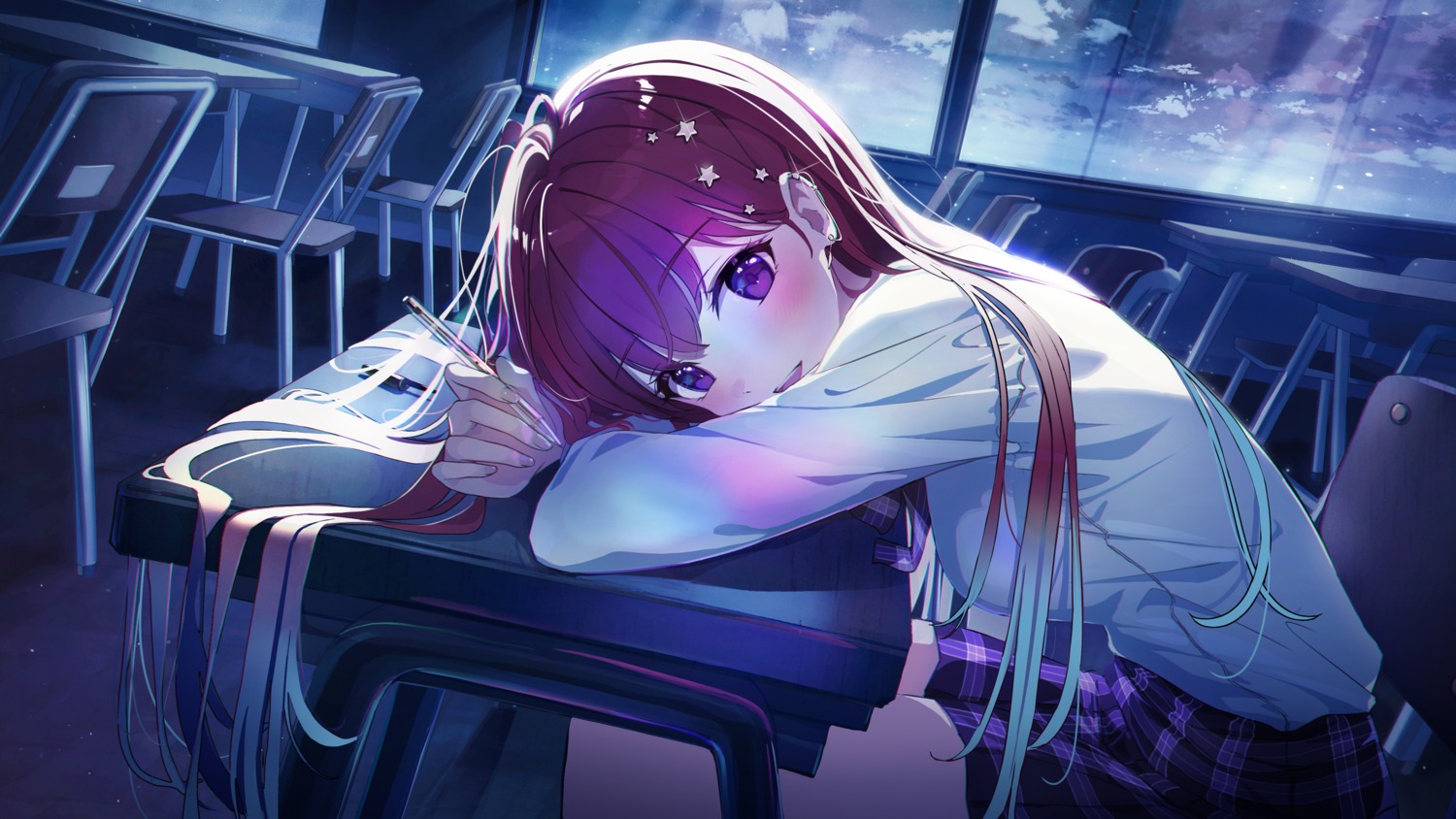 eternights, eumi_114, seifuku, wallpaper
