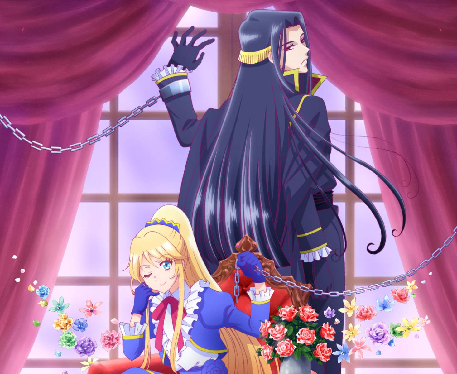 akuyaku_reijou_nanode_last_boss_wo_kattemimashita, bondage, claude_jeanne_elmir, irene_loren_d'autriche, tagme