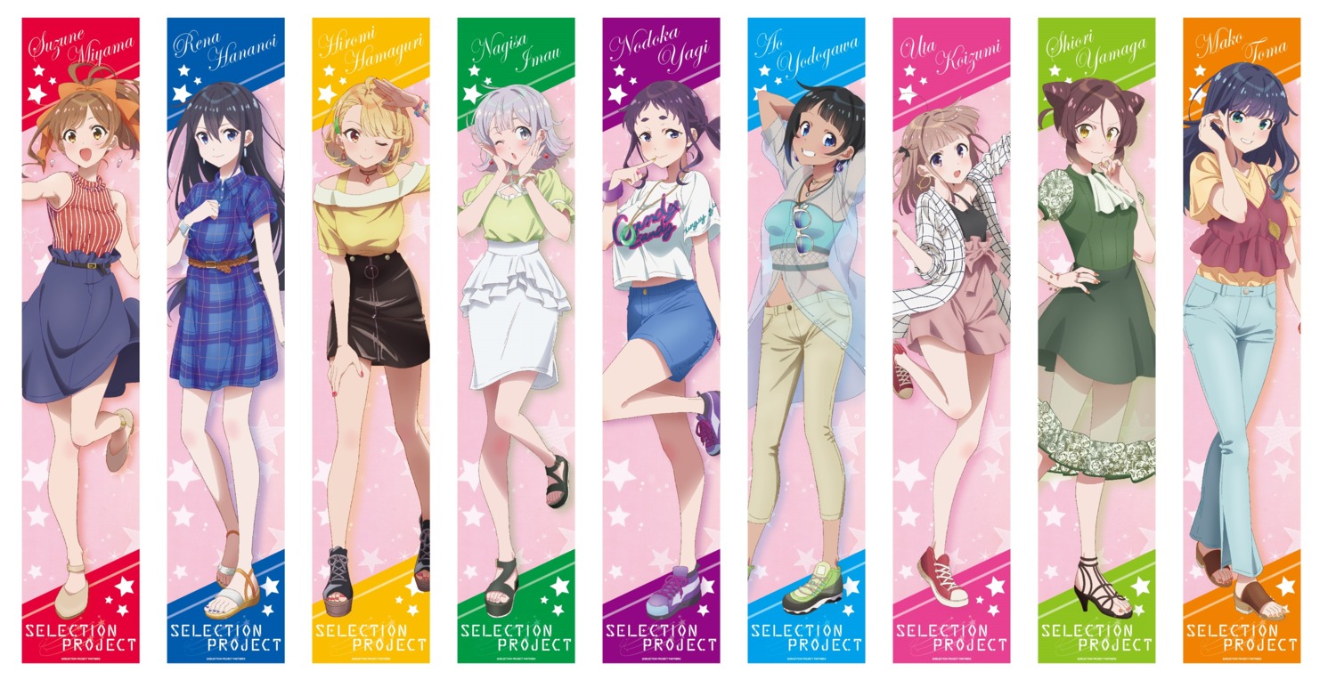 dress, fishnets, hamaguri_hiromi, hananoi_rena, heels, imau_nagisa, koizumi_uta, kurusu_seira