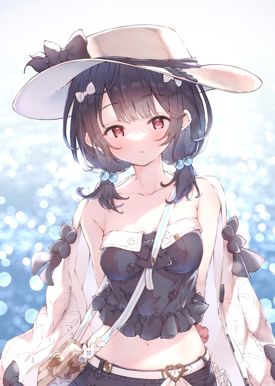cleavage, granblue_fantasy, sweater, ukiwakisen, vikala_(granblue_fantasy)