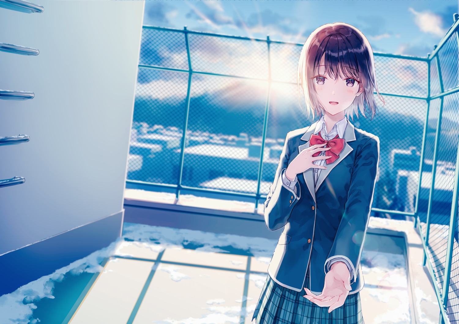 hiten, minase_akiha, sankaku_no_kyori_wa_kagiri_nai_zero, seifuku
