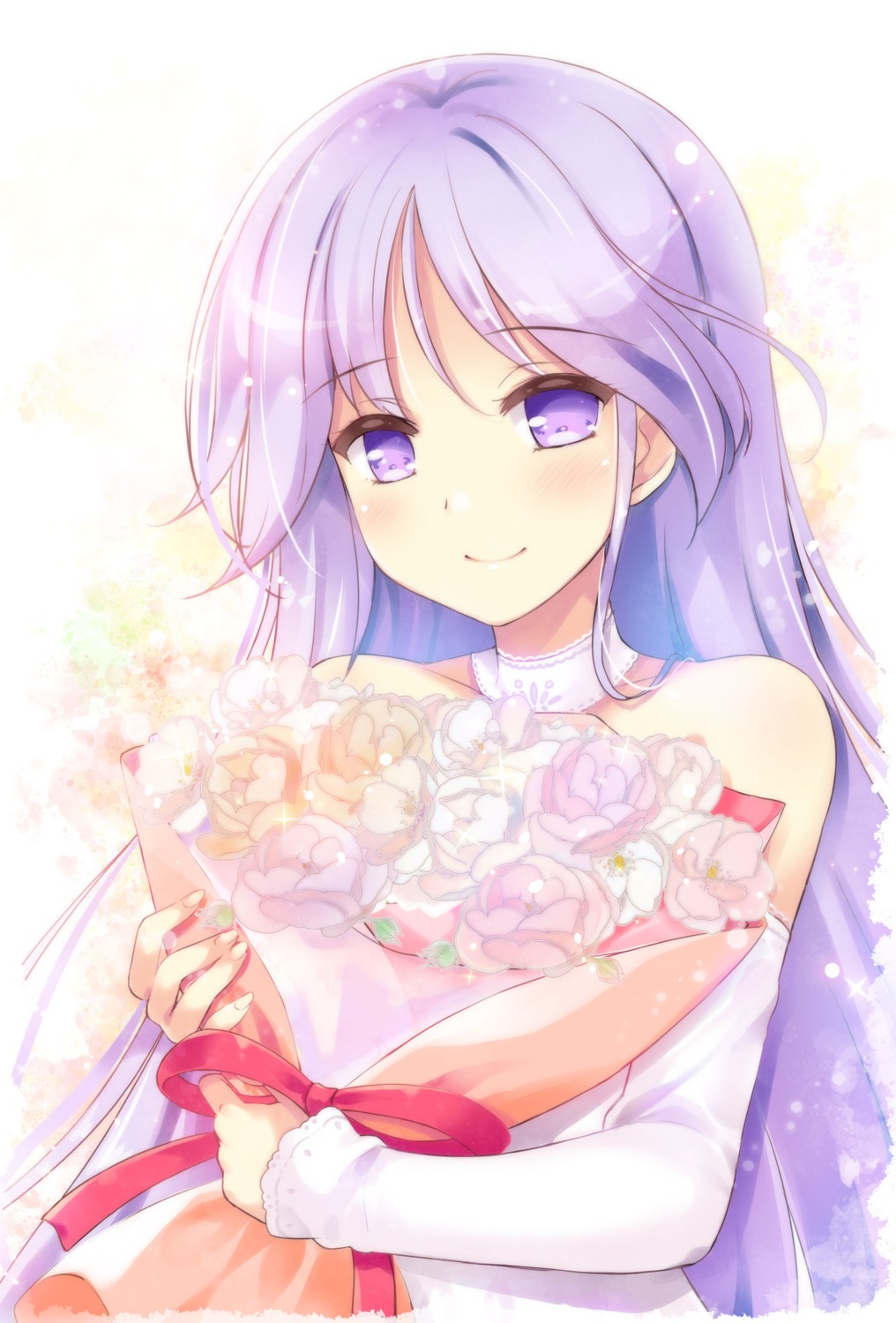 dress, happiness, ko~cha, watarase_jun, wedding_dress, windmill