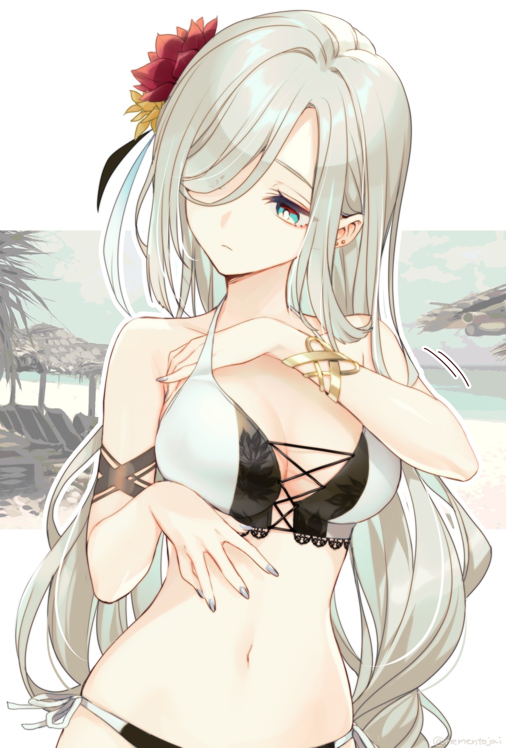 bikini, genshin_impact, memeno, shenhe, swimsuits