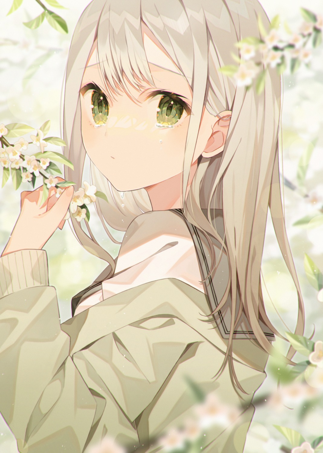 minase_nagi, seifuku, sweater