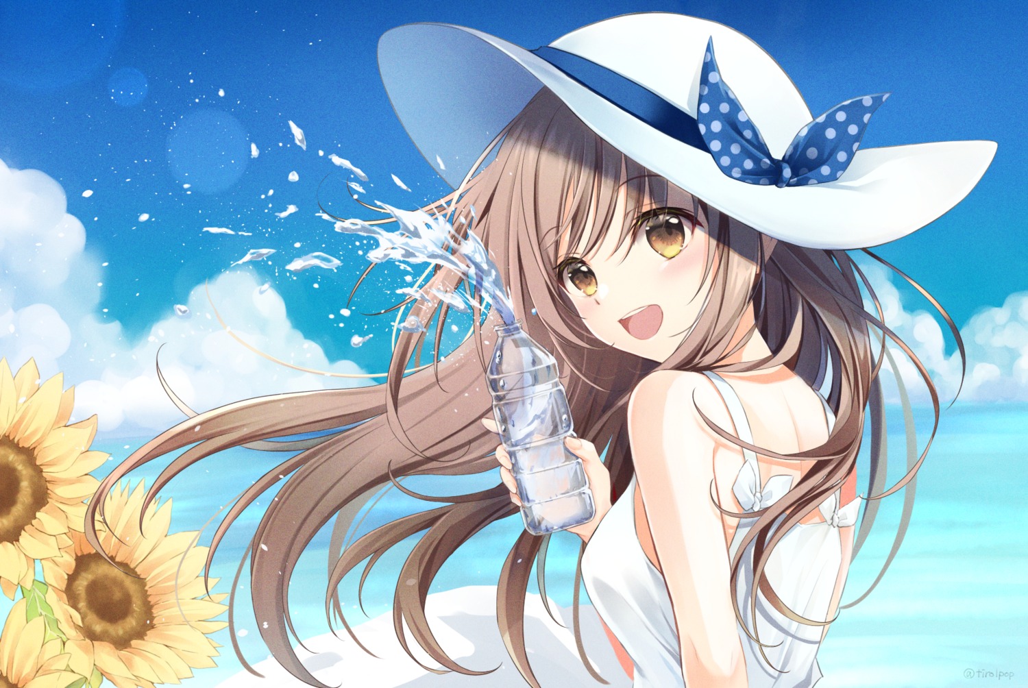 dress, maya_(tirolpop), skirt_lift, summer_dress
