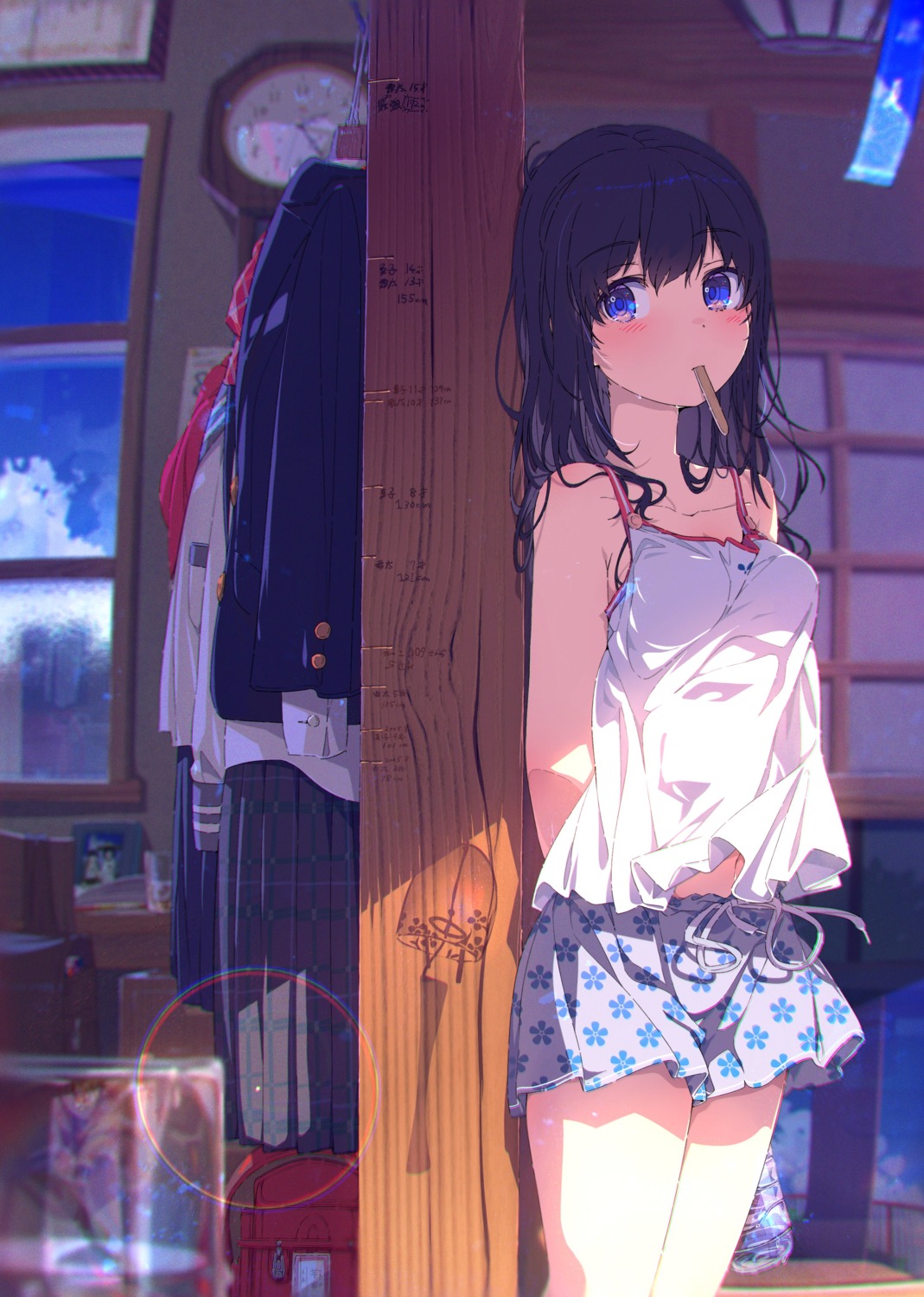 no_bra, ogipote, see_through, shirt_lift, wet