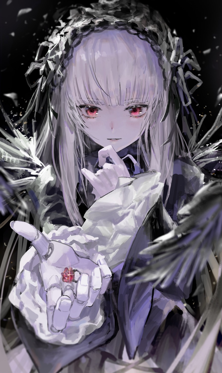 dress, gothic_lolita, lolita_fashion, rozen_maiden, rsef, suigintou, wings