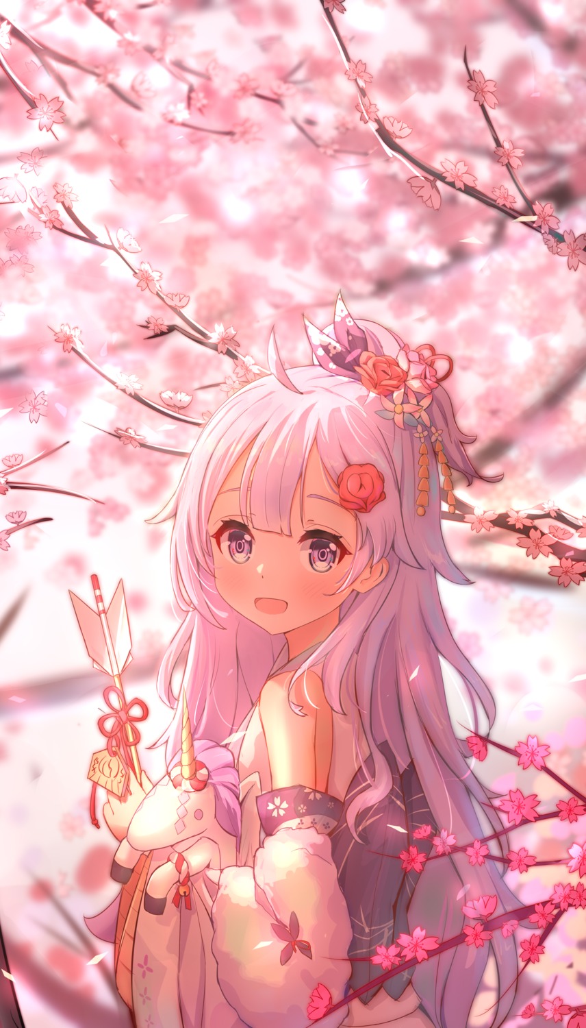 azur_lane, japanese_clothes, meng_mian, unicorn_(azur_lane)
