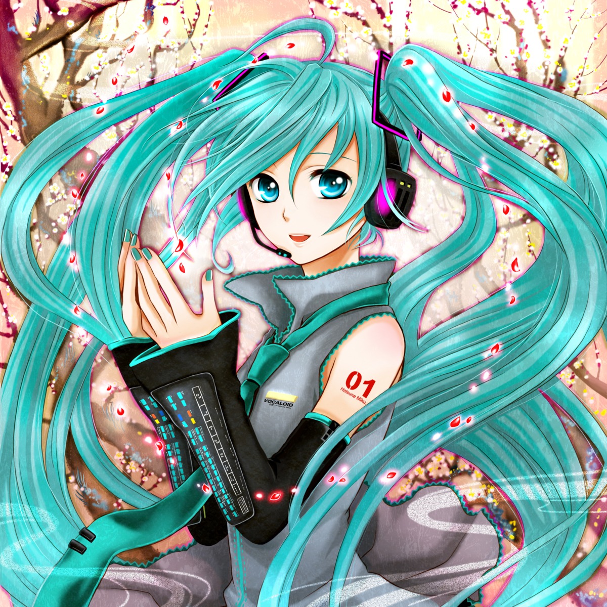 hatsune_miku, vocaloid, wool