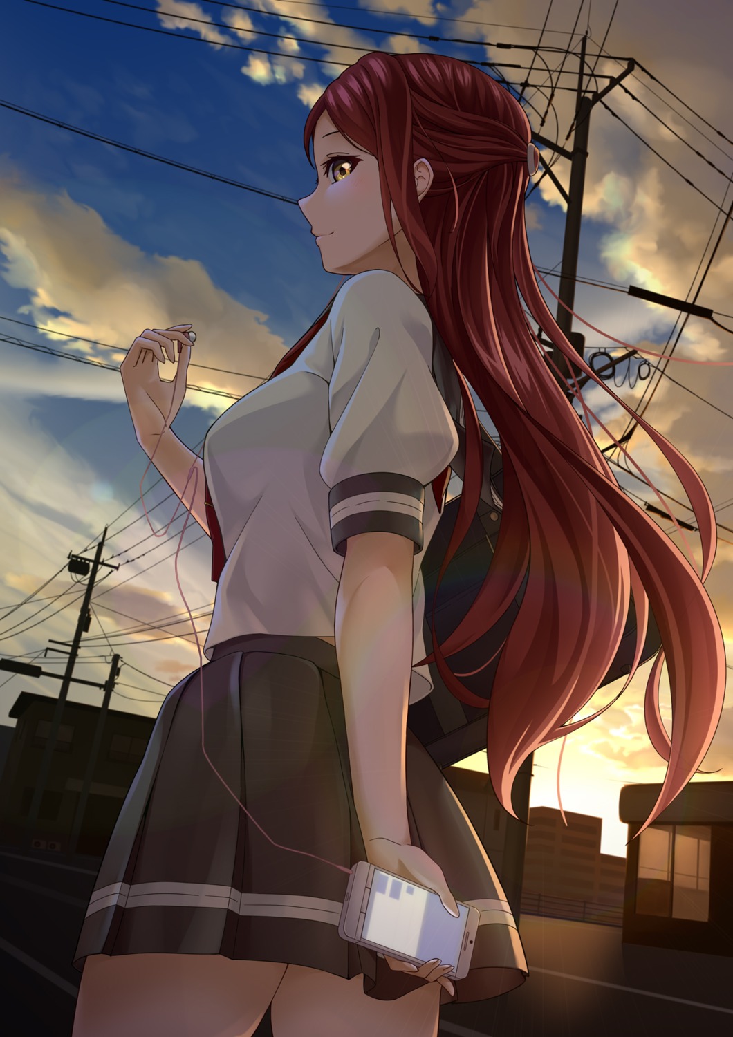 love_live!_(series), love_live!_sunshine!!, prbili, sakurauchi_riko, seifuku